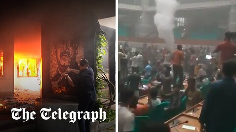 Bangladesh protesters swarm parliament amid deadly riots | NE