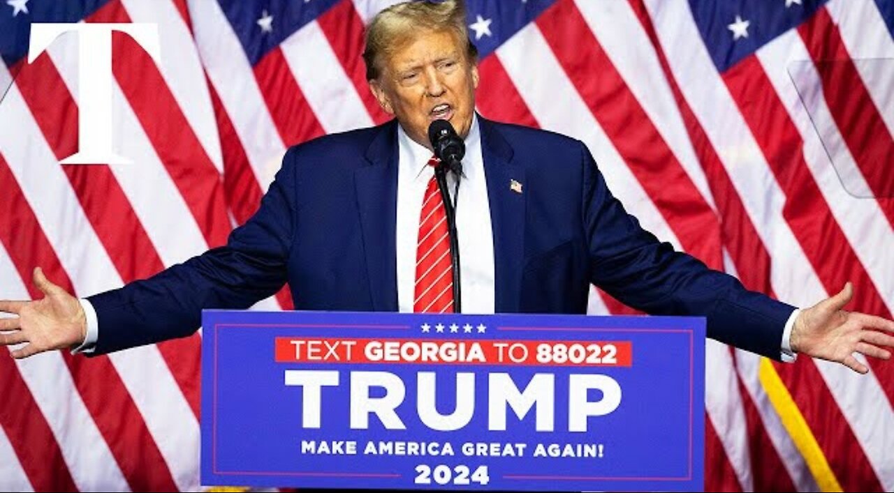 Donald Trump hosts major MAGA rally in Georgia