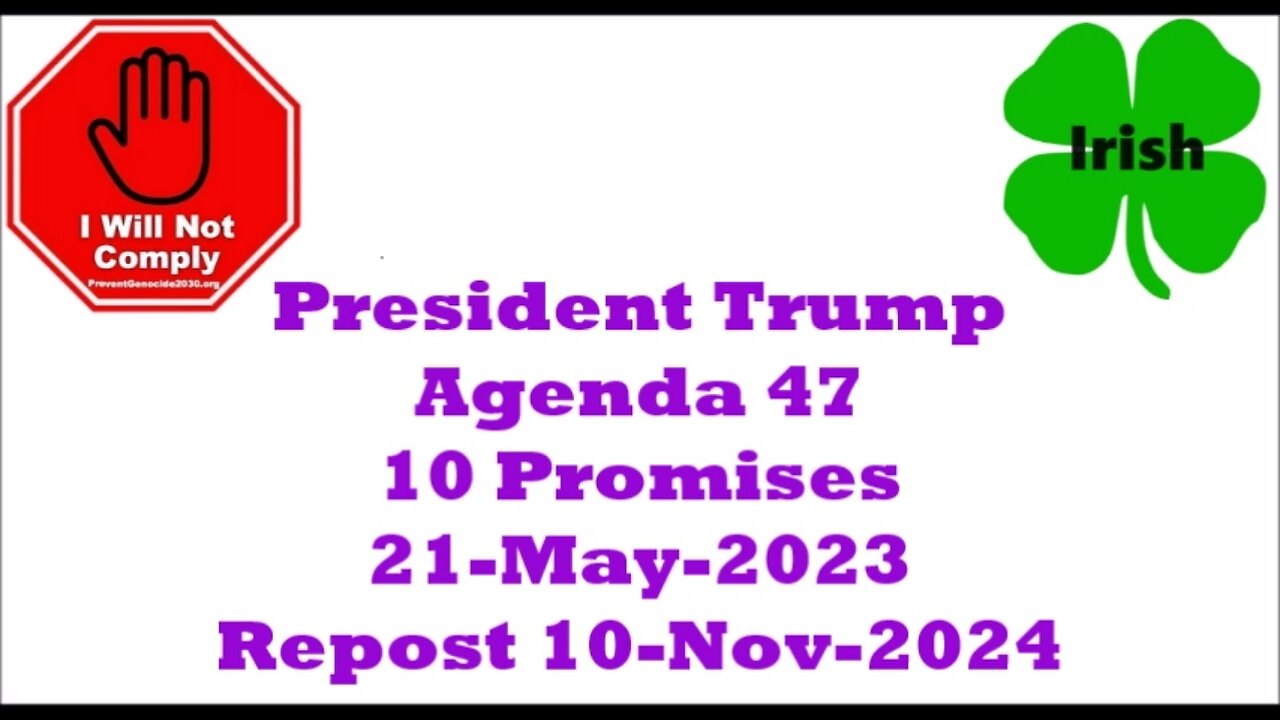 President Trump’s Plan to Dismantle the Deep State & Return Power to the People 21-May-2023