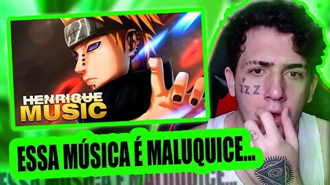 Rap do Pain (Naruto) - A VERDADEIRA DOR | Henrique Mendonça - Léo Muriel React