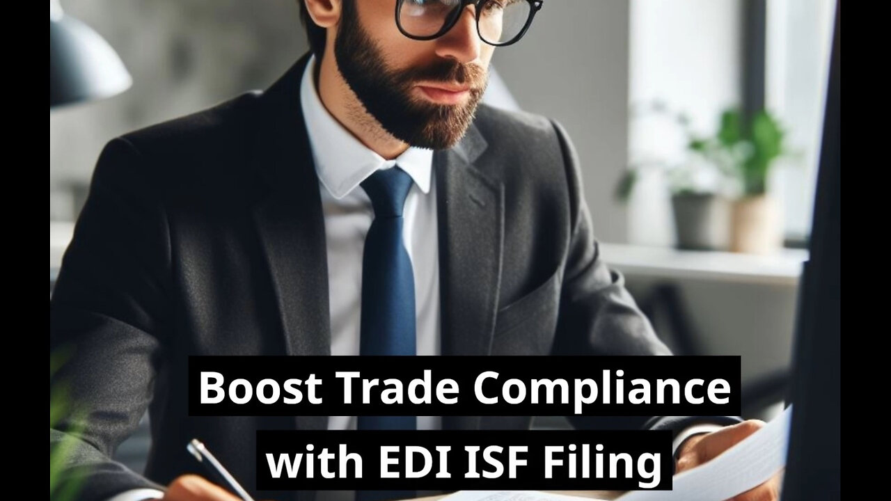 Boosting Trade Compliance: Streamlining ISF Filing with EDI Technology