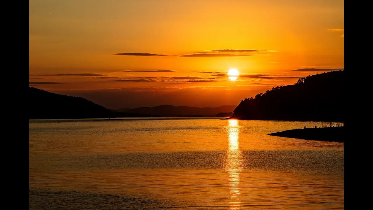 Lake Ouachita Sunset