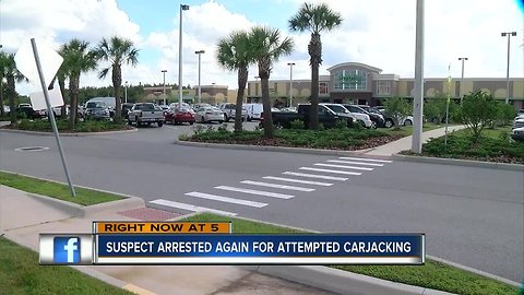 Land O' Lakes man released from jail, arrested again in jail parking lot for trying to steal car