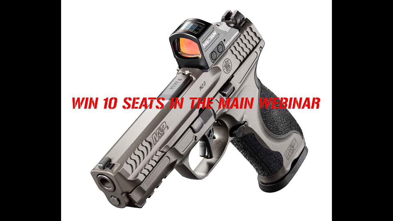 Smith & Wesson M&P9 M2.0 Metal 9mm MINI #1 FOR 10 SEATS IN THE MAIN WEBINAR