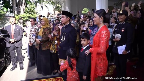 Release of the 13th Vice President of the Republic of Indonesia