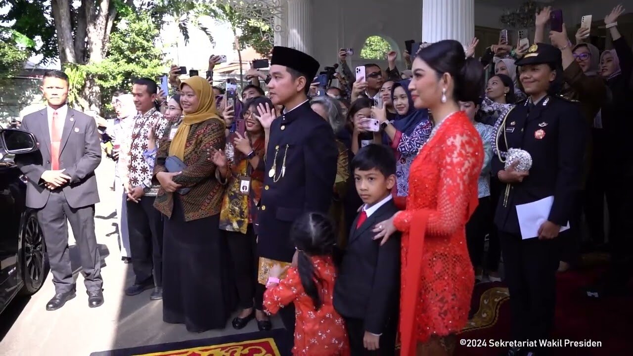 Release of the 13th Vice President of the Republic of Indonesia