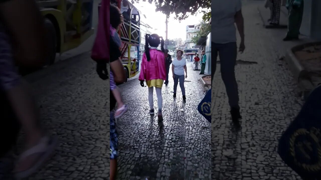 TOP TOP TOP, DANÇANDO FOFÃO, CHAVES, CHIQUINHA E KIKO NA CARRETA DA ALEGRIA TREM BALADA 96