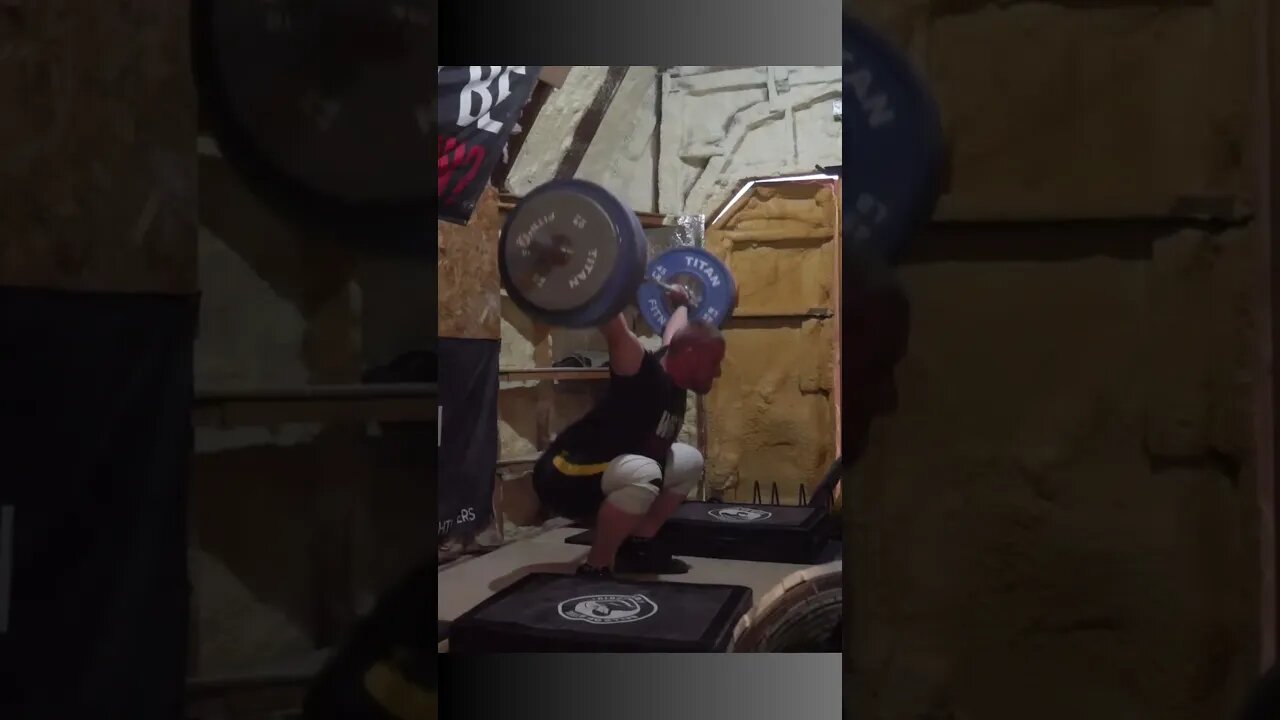 120 kg / 265 lb - Snatch Balance