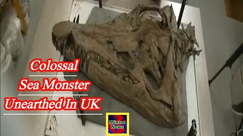 Colossal sea monster unearthed in UK