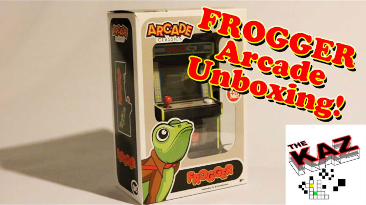 Frogger Arcade Classics Unboxing and Gameplay