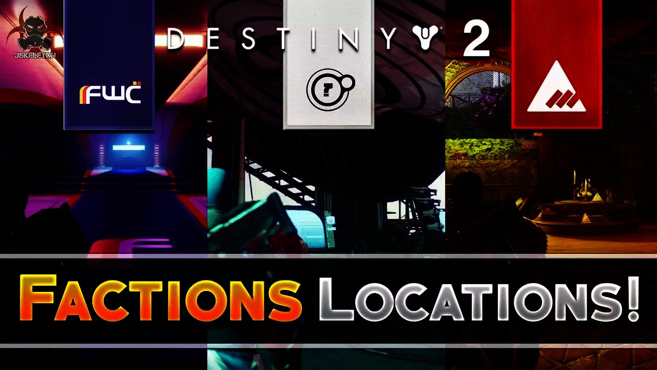 Destiny 2 - Where To Find Dead Orbit, New Monarchy, & Future War Cult Factions!