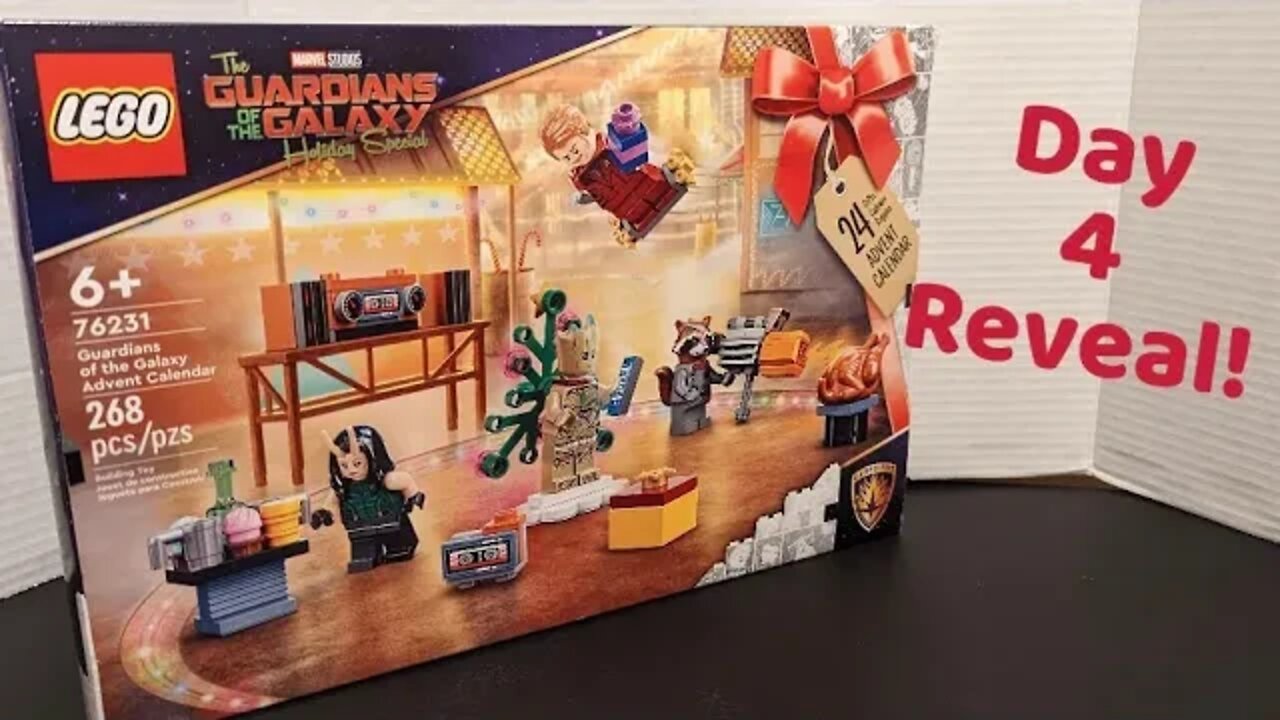 Lego Guardians of the Galaxy Holiday Special Advent Calendar 2022 - Day Four Reveal- by Rodimusbill