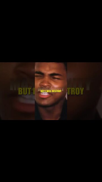 Muhammad Ali's Famous Joe Frazier Poem #shorts