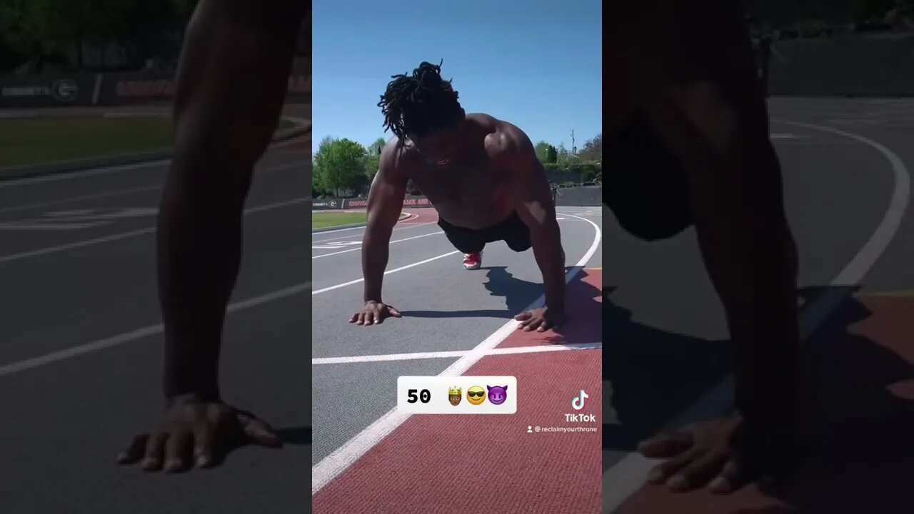 60 second push-up challenge, how many can you do ? 👑