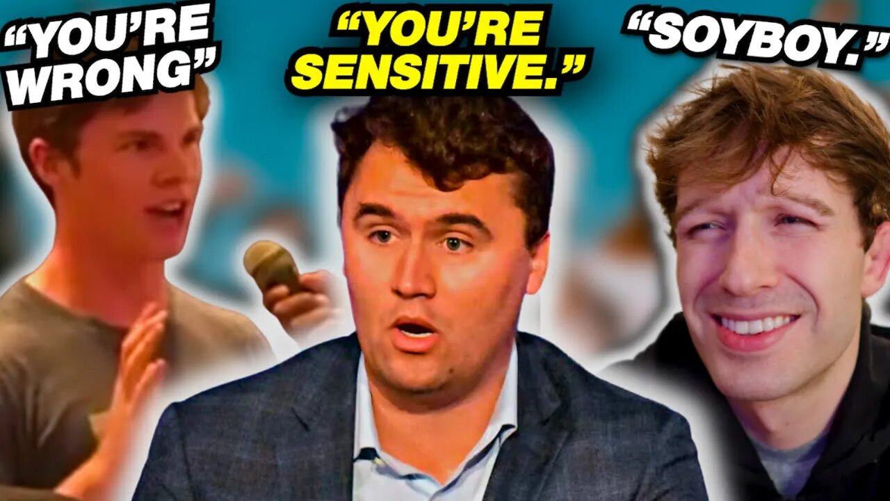 FEELINGS Obsessed Liberal ATTEMPTED To Outsmart Charlie Kirk