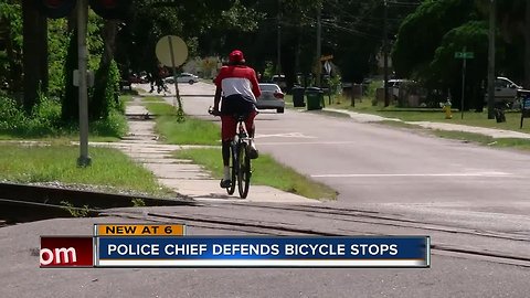 Tampa PD to present new information showing officers don't target black bicyclists during stops