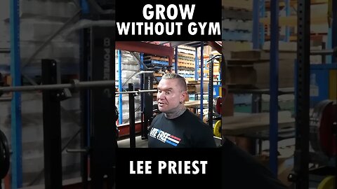 LEE PRIEST: Build Muscles without Gym Equipment #shorts