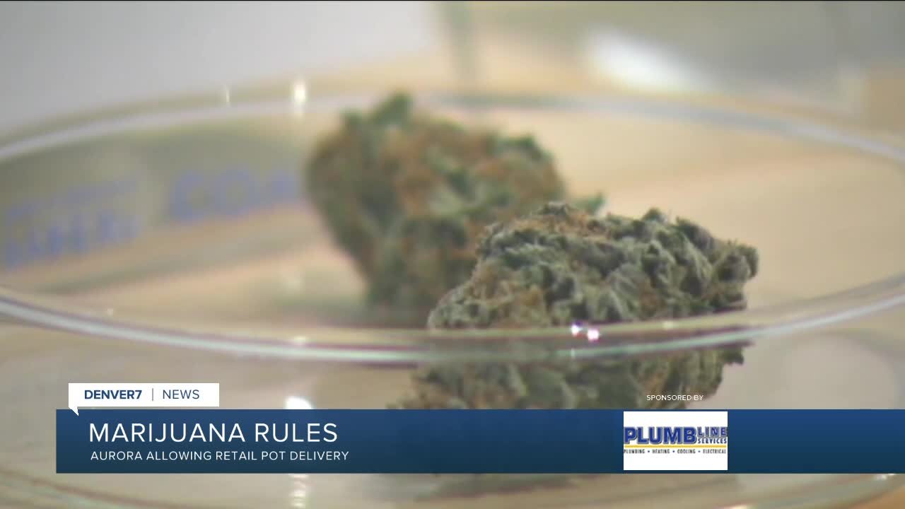 Aurora allowing retail marijuana delivery