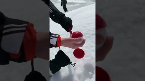 That's a good helmet! 😂💥💫 #shorts #shortsvideo #snow #funny #fyp #mountains #winter