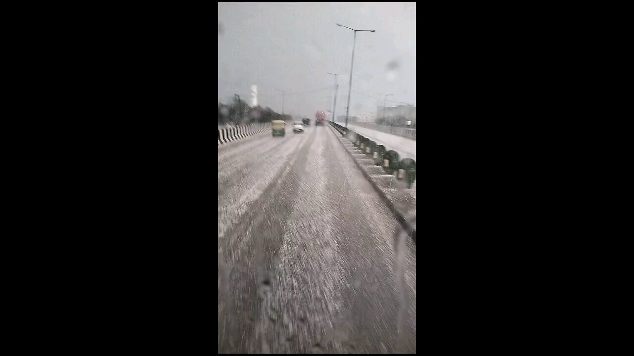 ice in punjab road