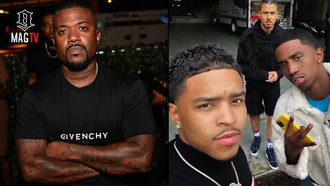 Ray J Calls Wack 100 After Getting Rushed By Diddy's Sons At Chris Brown's Halloween Party! 🥊