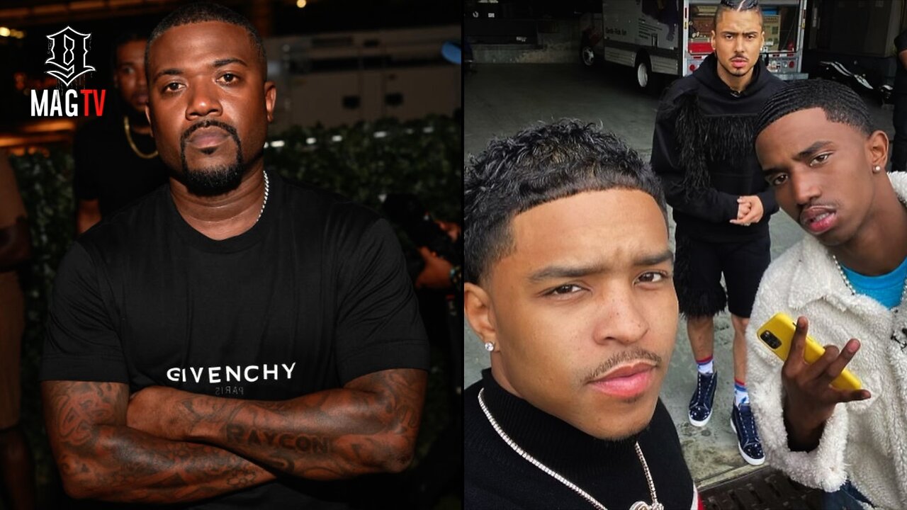 Ray J Calls Wack 100 After Getting Rushed By Diddy's Sons At Chris Brown's Halloween Party! 🥊