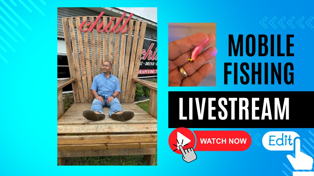 Ultralight Baitcasting - edited #mobile #Fishing #Livestream