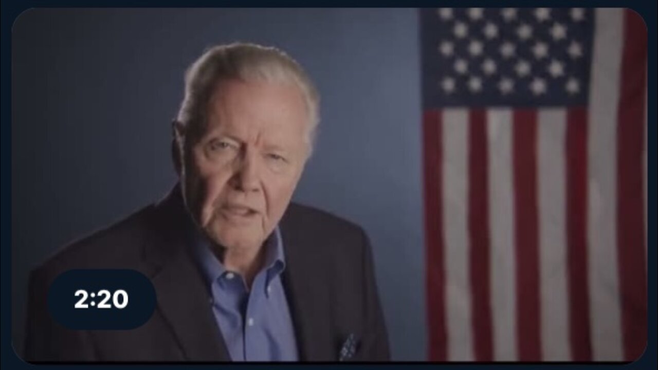 Jon Voight has a special message about the Mar A Lago FBI Raid