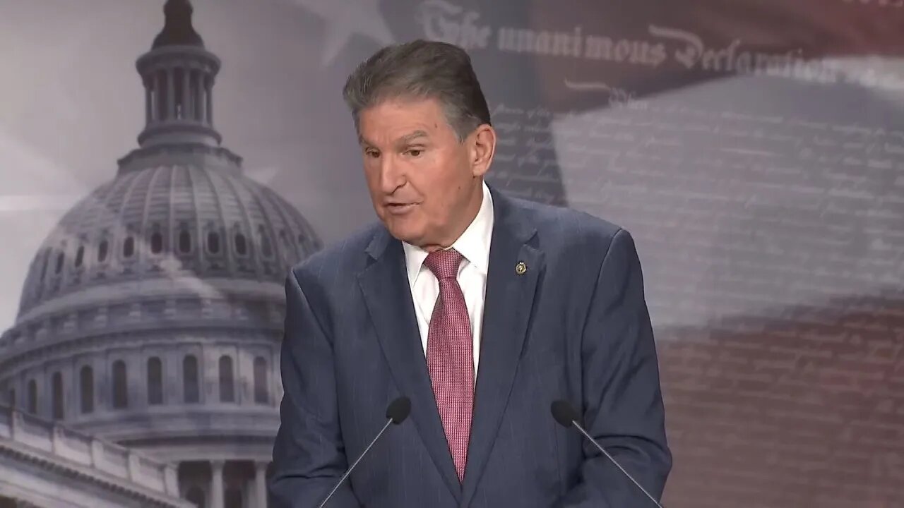 Dem. Sen. Joe Manchin Speaks Out on Budget and Infrastructure