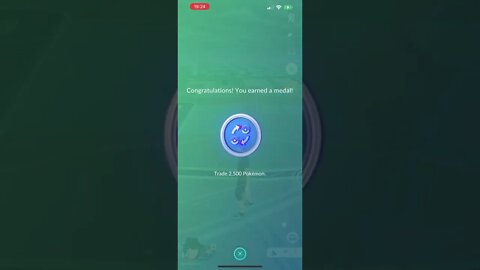 Trade 2500 Pokémon medal