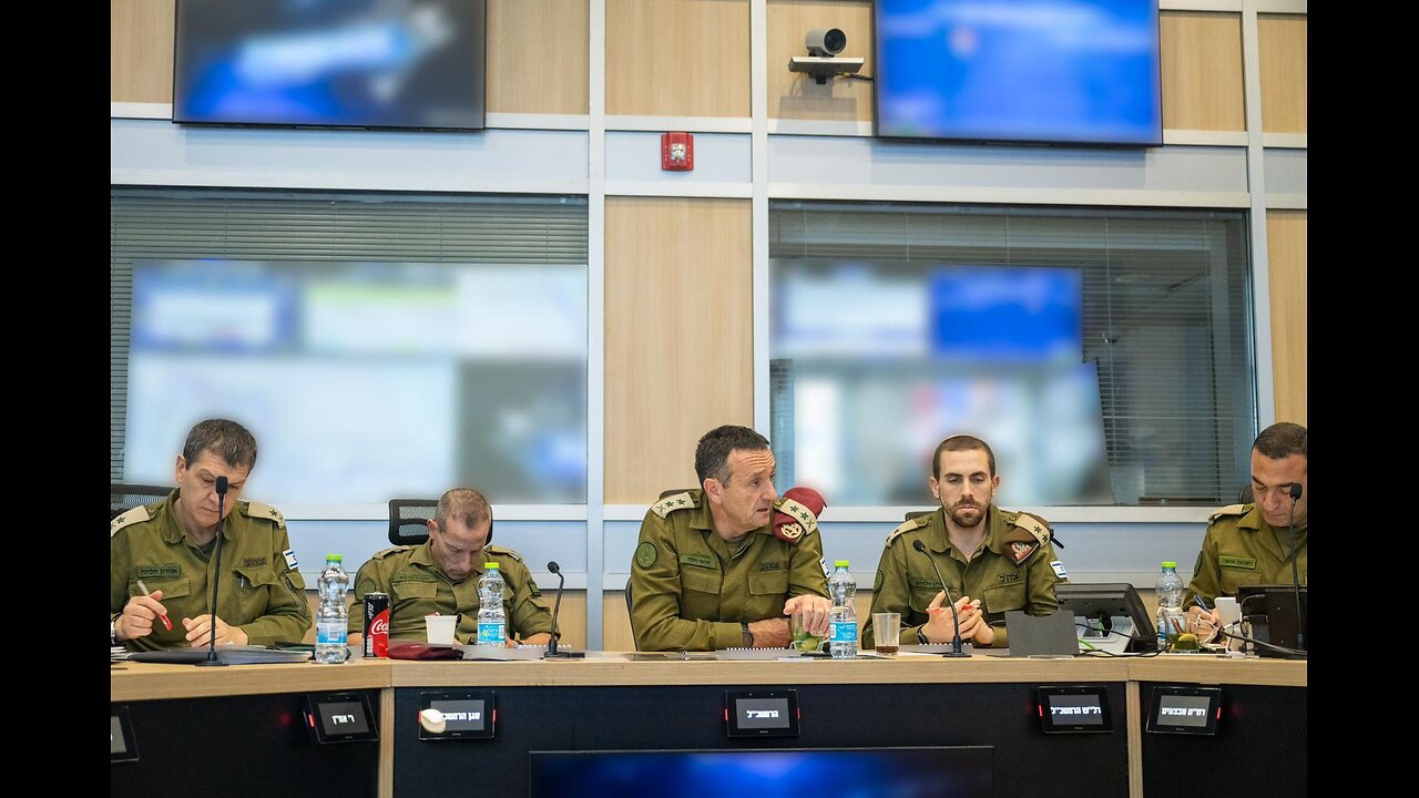 IDF: Today (Monday), the Chief of the General Staff, LTG Herzi Halevi, held a