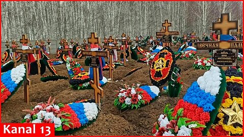 Russian government spending on cemetery expansion tripled in two years of war