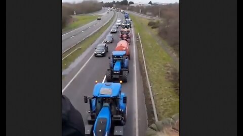 Welsh Farmers Join The Europe Wide Protests Against The Net Zero Agenda