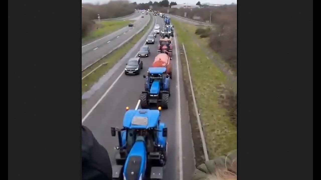 Welsh Farmers Join The Europe Wide Protests Against The Net Zero Agenda