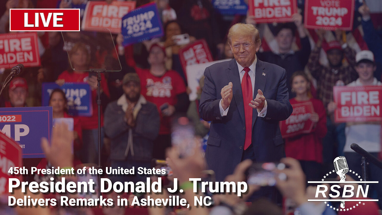LIVE REPLAY: President Trump to Deliver Remarks on the Economy in Asheville, N.C. - 8/14/24