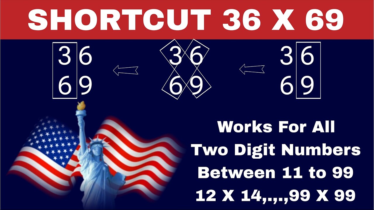 SHORTCUT 2 DIGIT X 2 DIGIT NUMBER