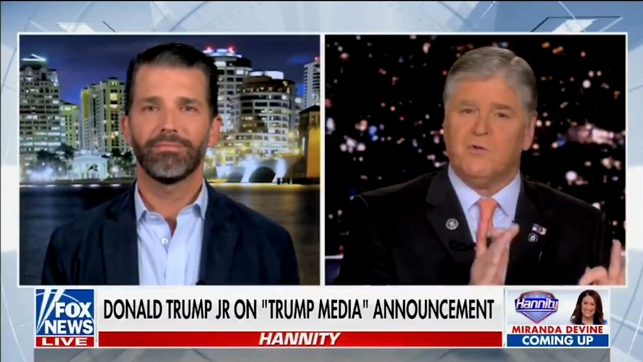 Don Jr: Truth Social Will Give Americans Their Voice Back!