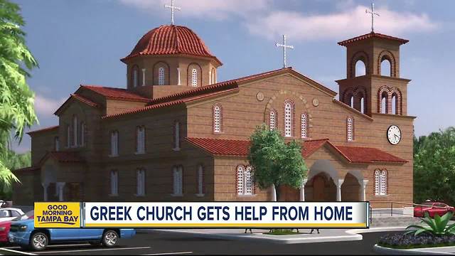 Palm Harbor Greek Orthodox church destroyed by fire getting big help from Greek laborers