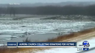 Aurora church collecting donations for flood victims