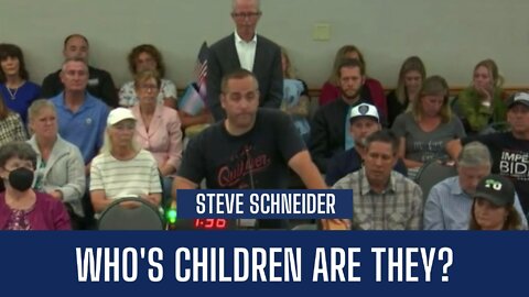 Steve Schneider | Who's Children Are They? | Liberty Station Ep 78