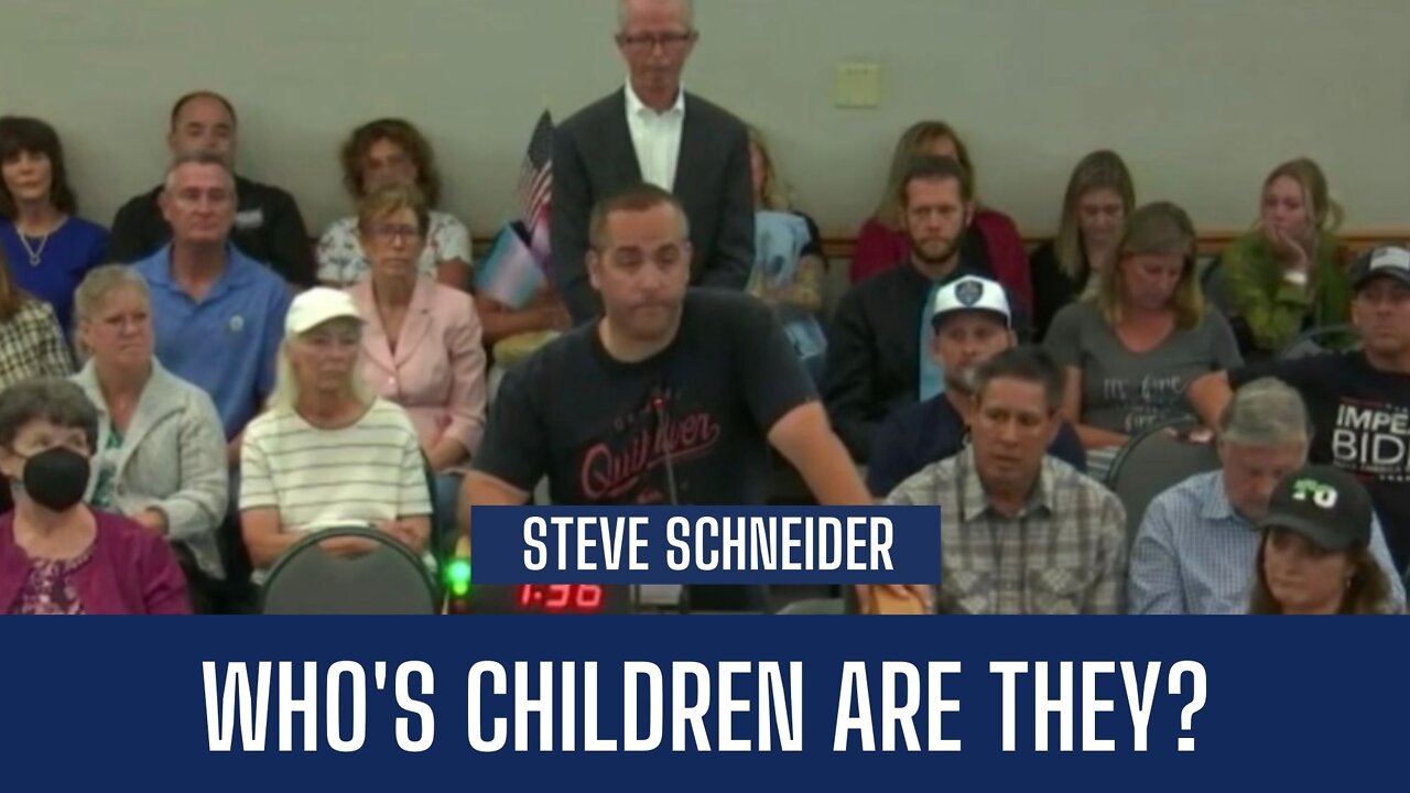 Steve Schneider | Who's Children Are They? | Liberty Station Ep 78