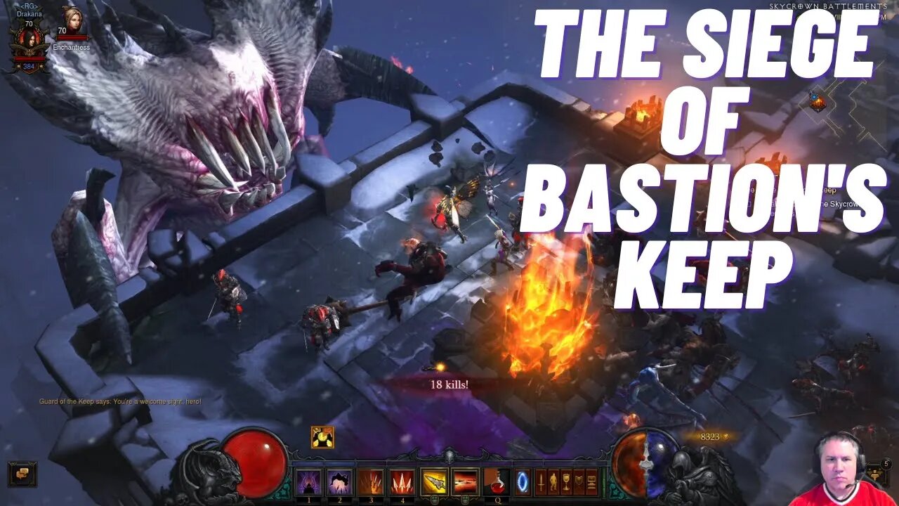 Diablo 3 - Demon Hunter Gameplay - Part 10 - The Siege of Bastion's Keep