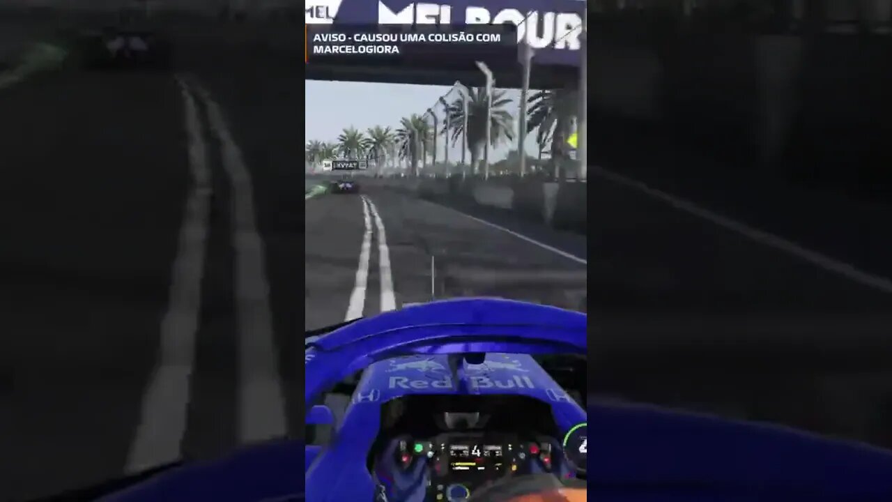 Esse acidente no Formula 1 online foi pra acabar amizade