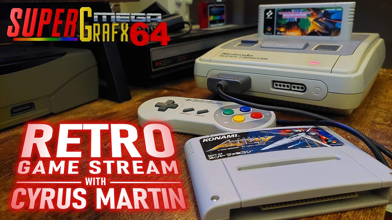 RETRO GAME STREAM WITH CYRUS MARTIN