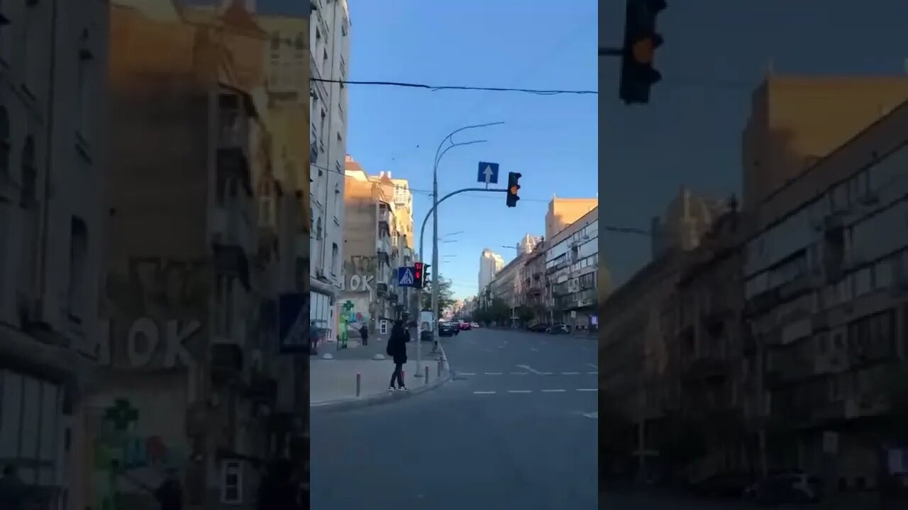 Drone strikes Kyiv