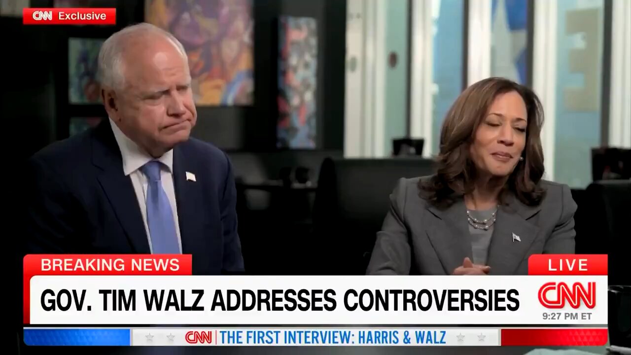 Tim Walz attempts to avoid addressing his stolen valor accusations