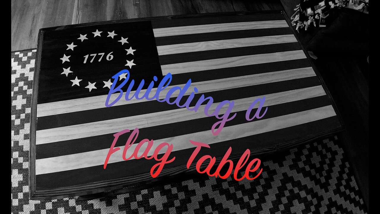 American Flag Table