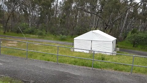VIC NSW Border Cobram, Victoria Australia 1515hrs - 29/9/21