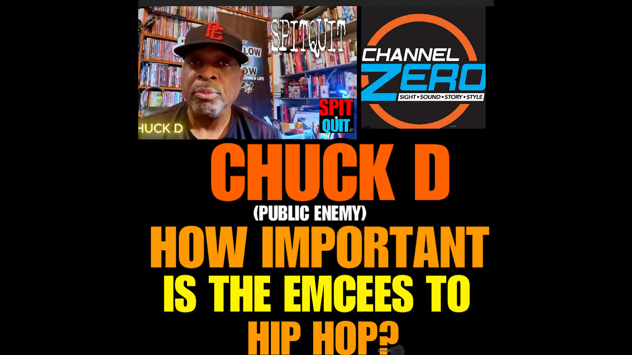 SORQ #26 PUBLIC ENEMY CHUCK D-HOW IMPORTANT IS THE EMCEE TO HIP HOP?