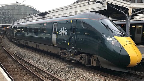 Trainspotting GWR and other trains at Paddington & Eustion Station (9/2/2023)